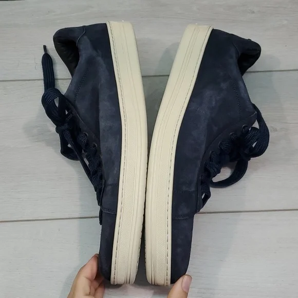 Tom Ford Mens Suede Sneakers Shoes sz 10